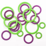 Clover Soft Stitch Ring Markers #3107 